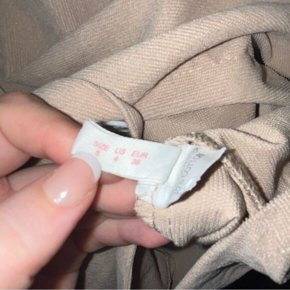Tan Long Sleeve Button Down Shacket - Picture 6 of 11